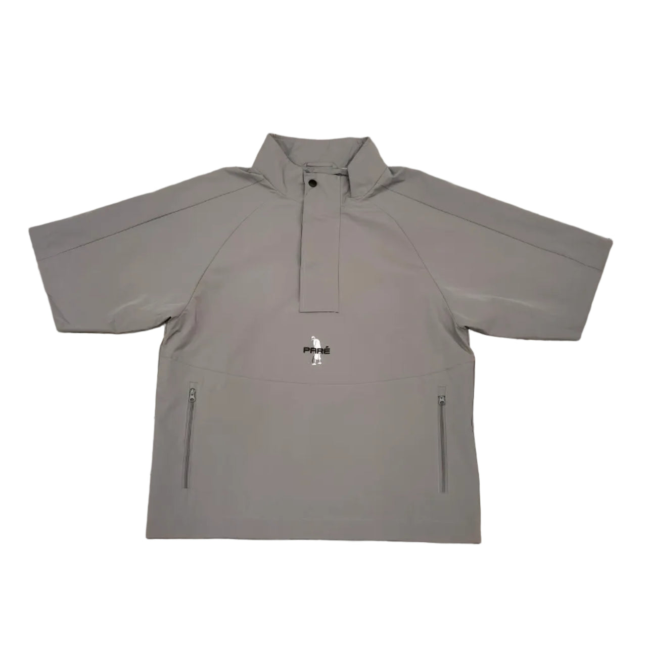 Paré Short Sleeve Wind Shirt - Cool Grey