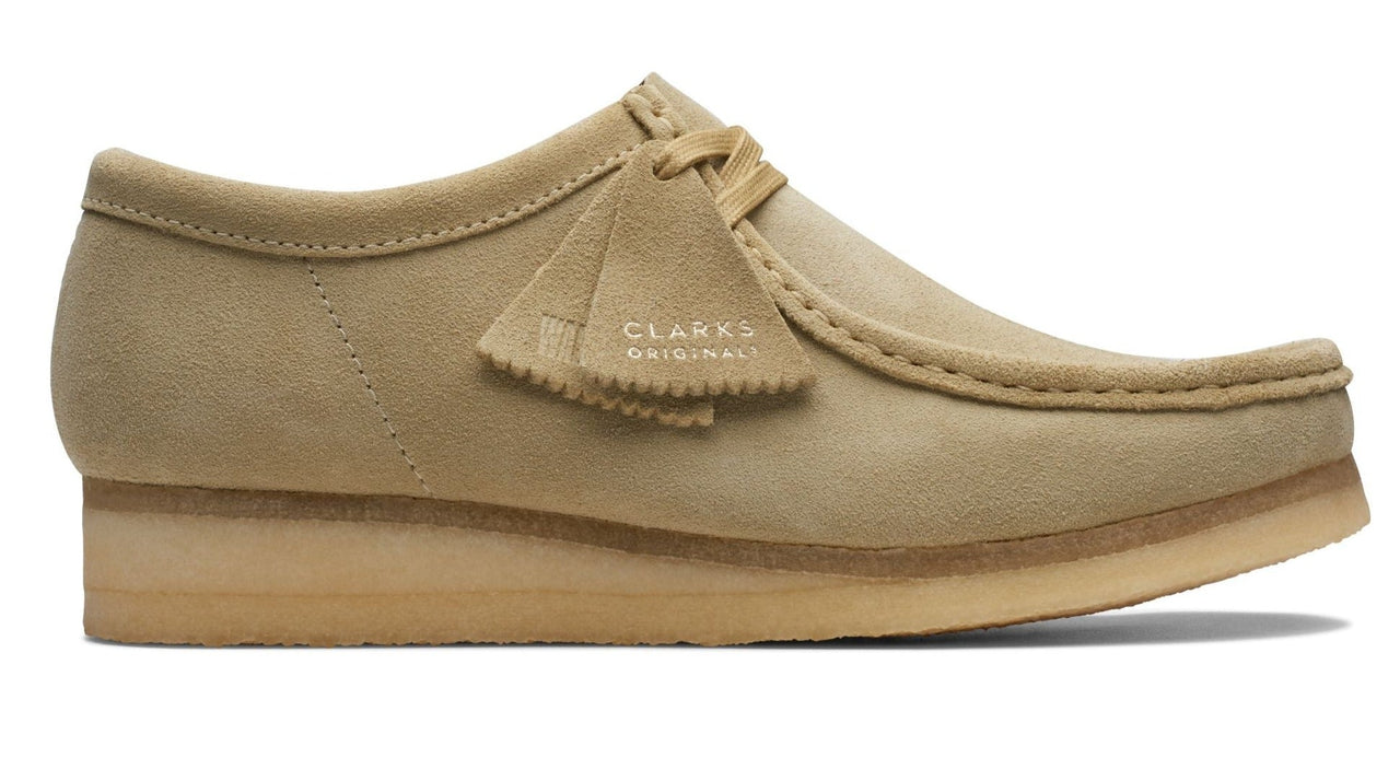 [26155515] Mens Clarks WALLABEE LOW 'MAPLE SUEDE'