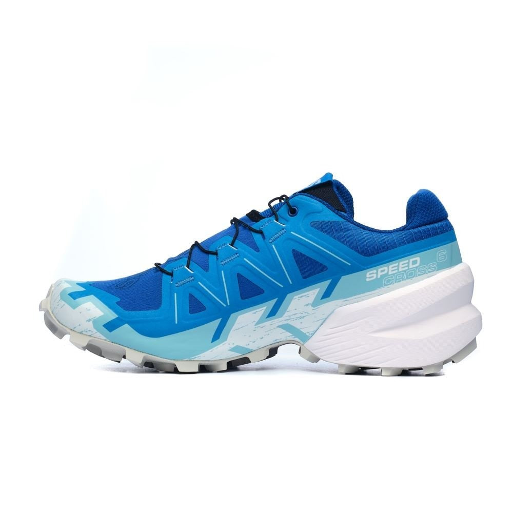 Speedcross 6 Men's Trail Running Shoes Lapis Blue / Ibiza Blue / White