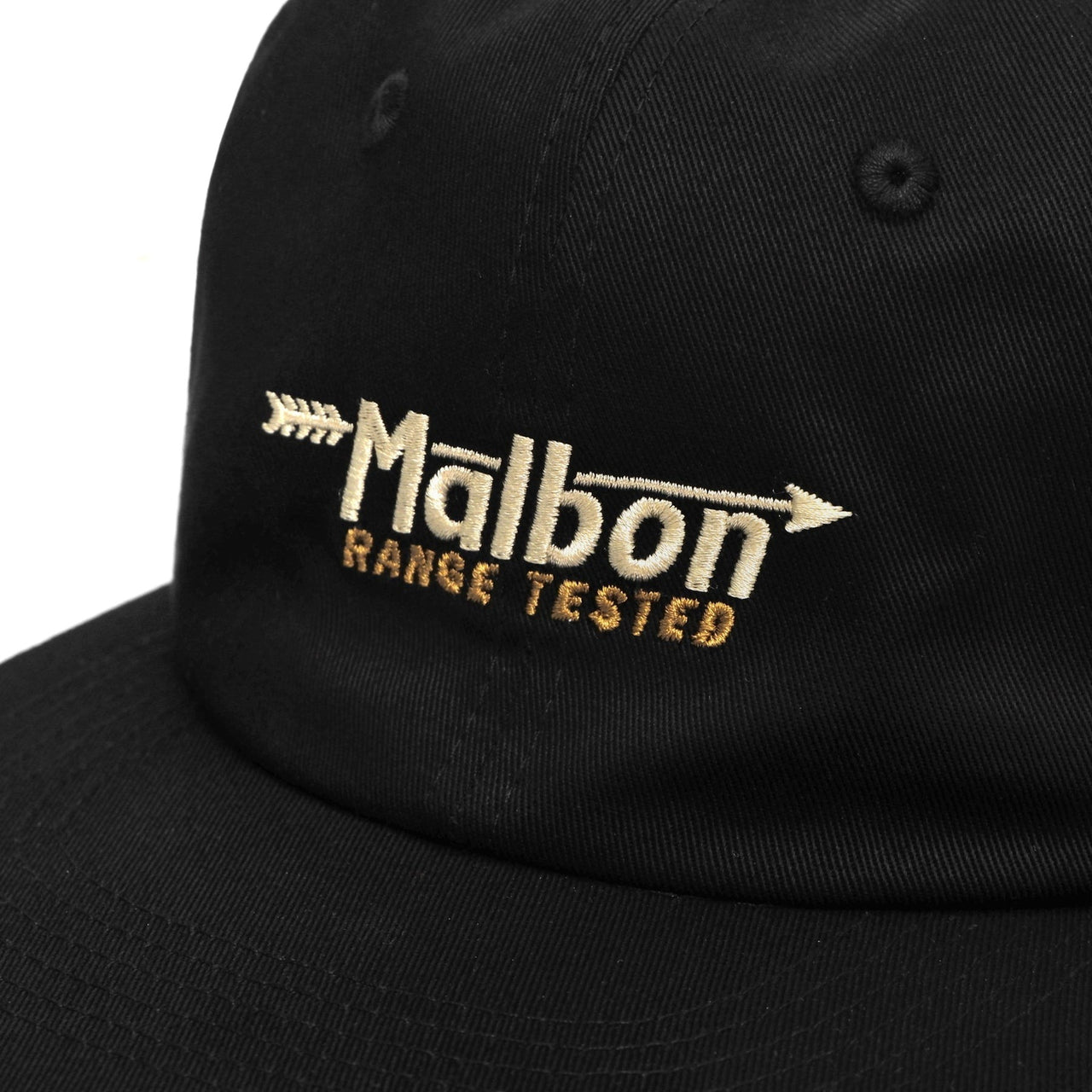 Malbon Range Tested Painters Hat - Aged Black