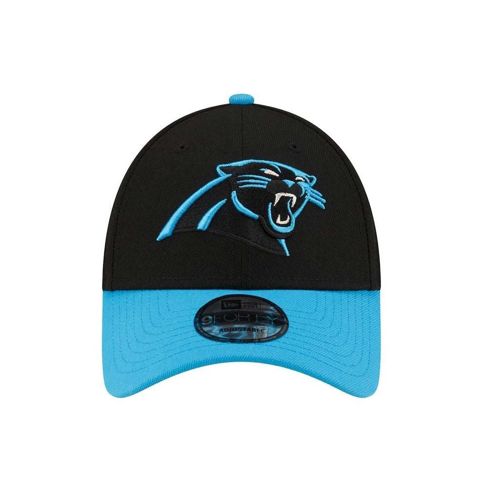 New Era Carolina Panthers NFL The League 9FORTY Black/Blue Adjustable Hat