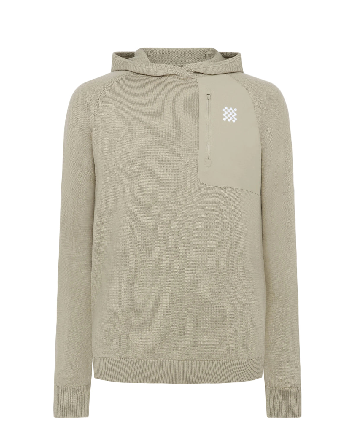 Manors Merino Tech Hoodie - Dune