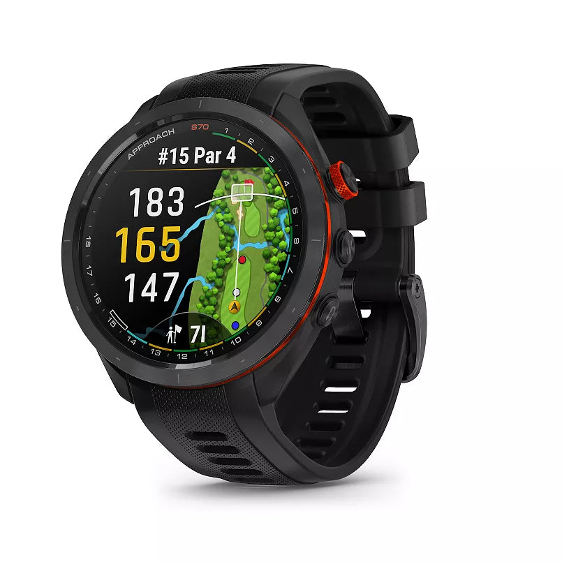 Garmin Approach S70 Golf GPS Watch - Black 47mm