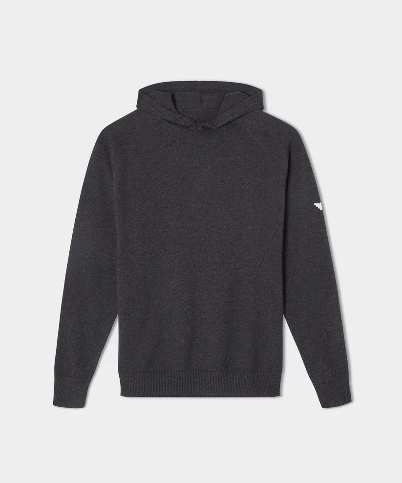 Macade Golf Tech Knit Hoodie - Dark Grey