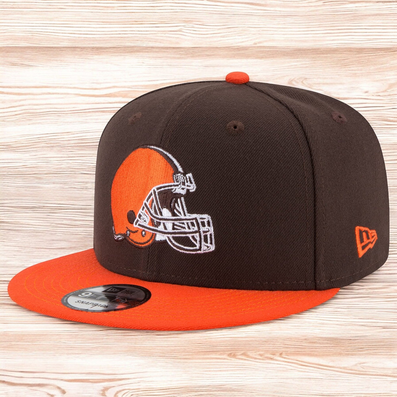 [11873017] MENS NEW ERA NFL CLEVELAND BROWNS 950 2TONE SNAPBACK - BROWN/ORNAGE