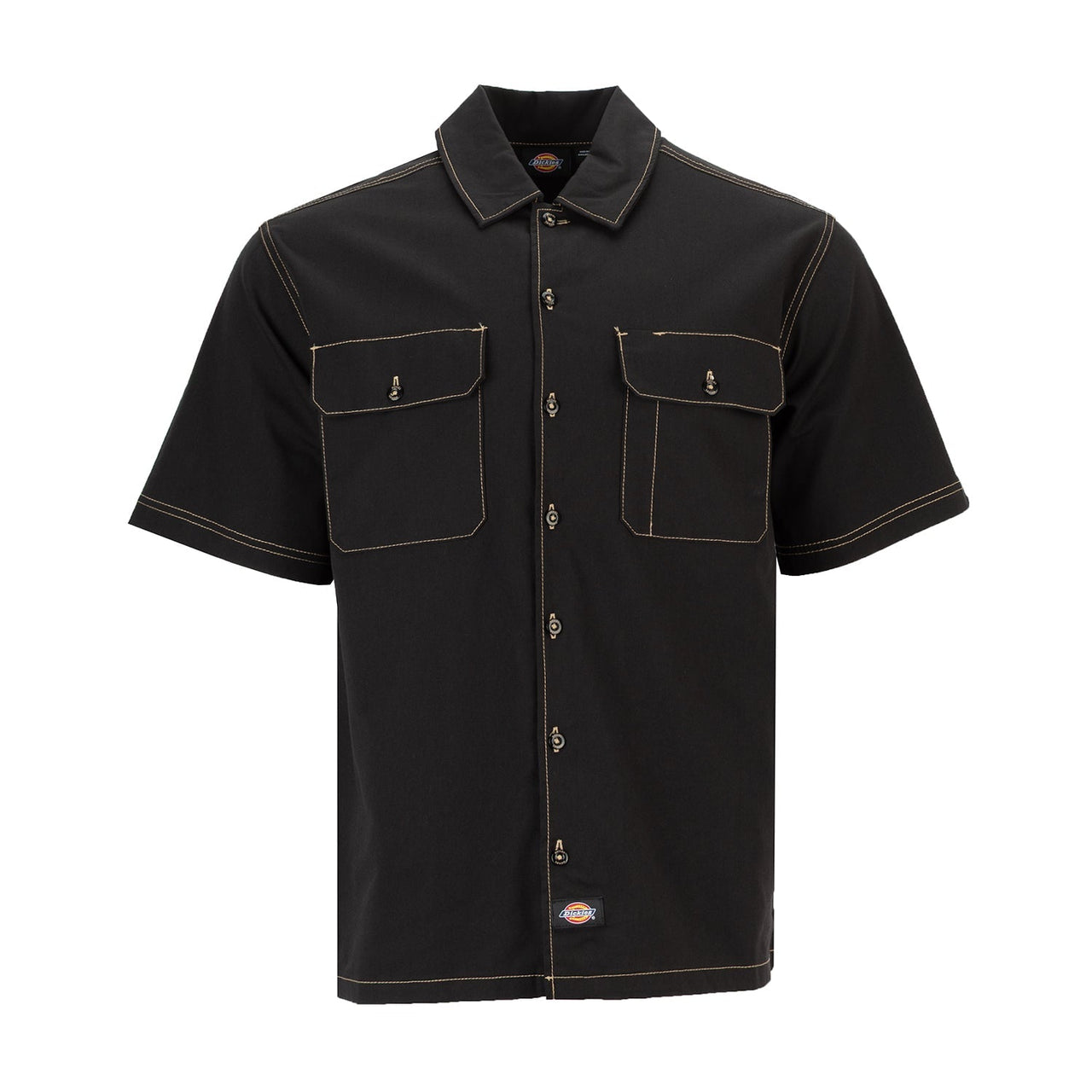 [A4Z7RBLK] MENS DICKIES BUTTON SHIRT