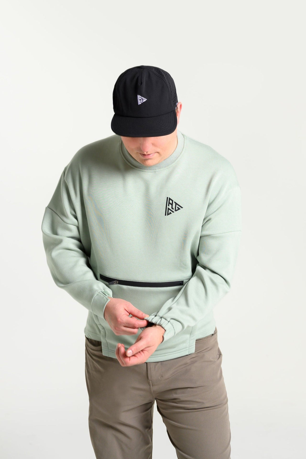 All Good Golf Tech Crew 1.0 - Green