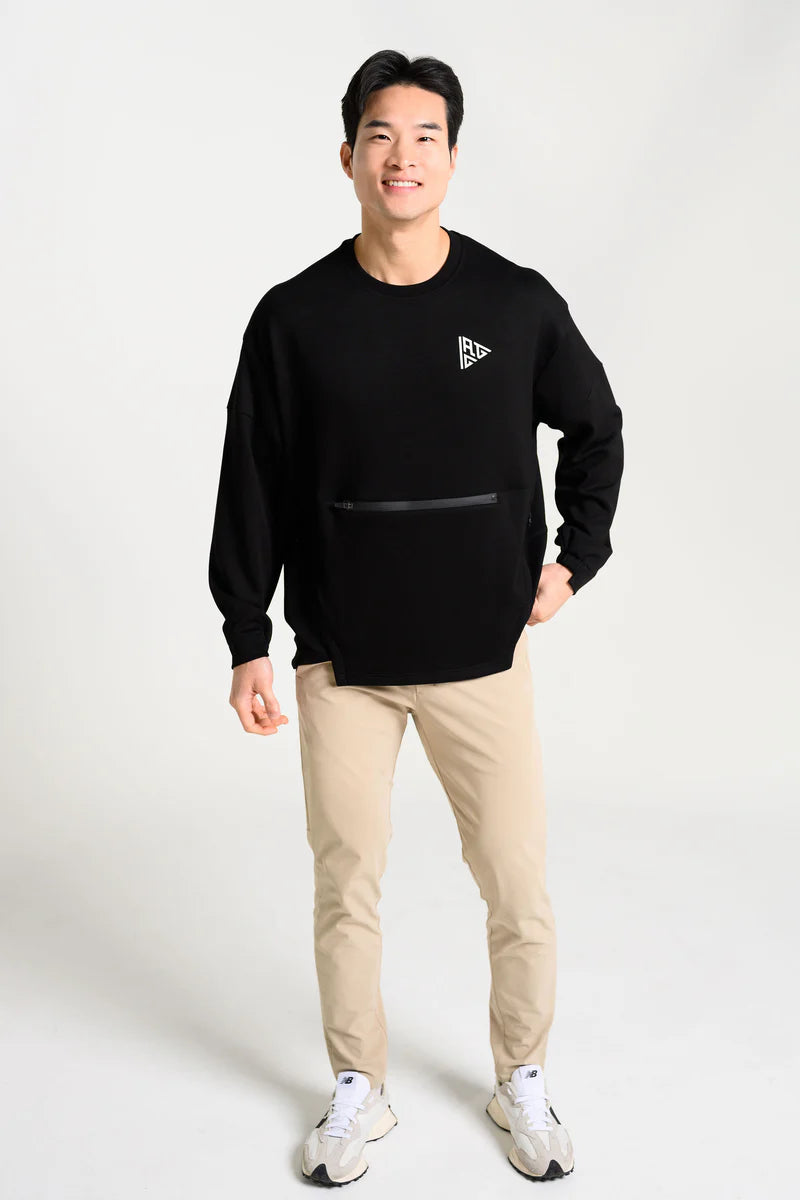 All Good Golf Tech Crew 1.0 - Black