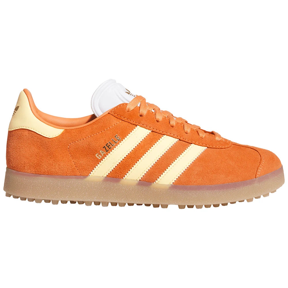 Adidas Gazelle Spikeless Golf Shoe - Dusky Orange / Ice Tangerine