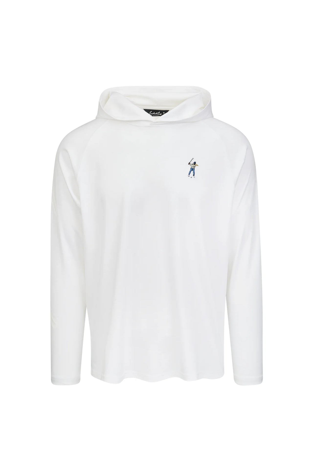 Eastside Golf Men's Long Sleeve Lightweight Hoodie - Bright White