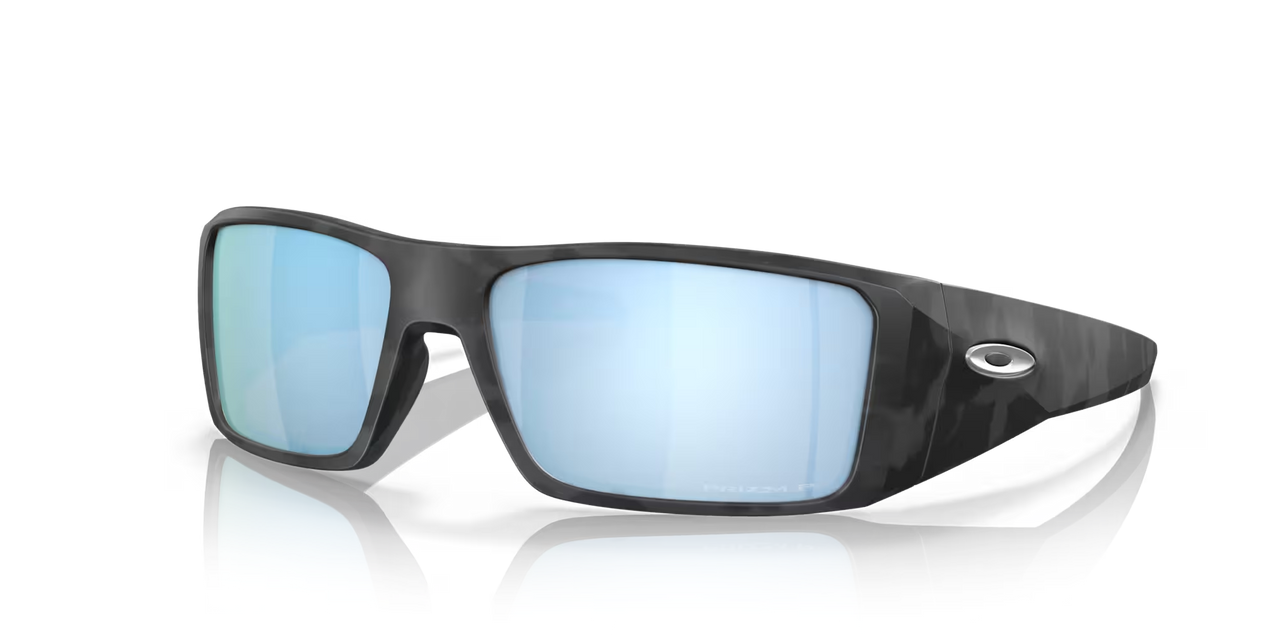 Oakley Heliostat Matte Black Camo - Prizm Deep Water Polarized