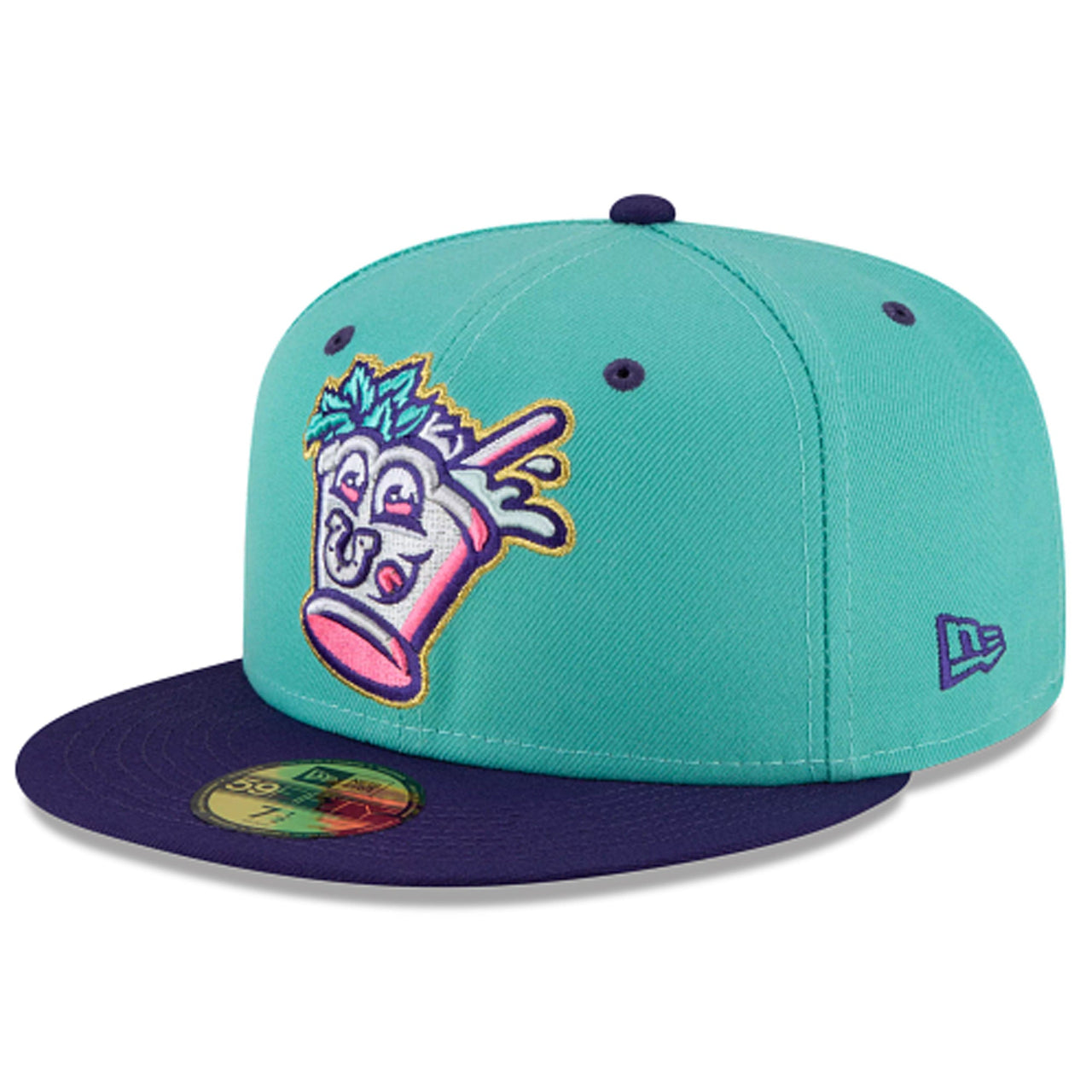 [60071514] Mens New Era MILB Theme Night 59Fifty - Louisville Bats Mint Julep