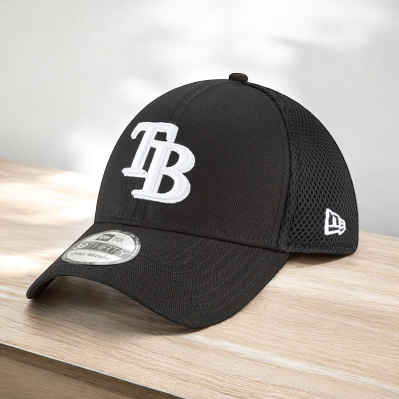 [11591280] Mens New Era MLB 39Thirty Neo Flex Fit Cap - Tampa Bay Rays