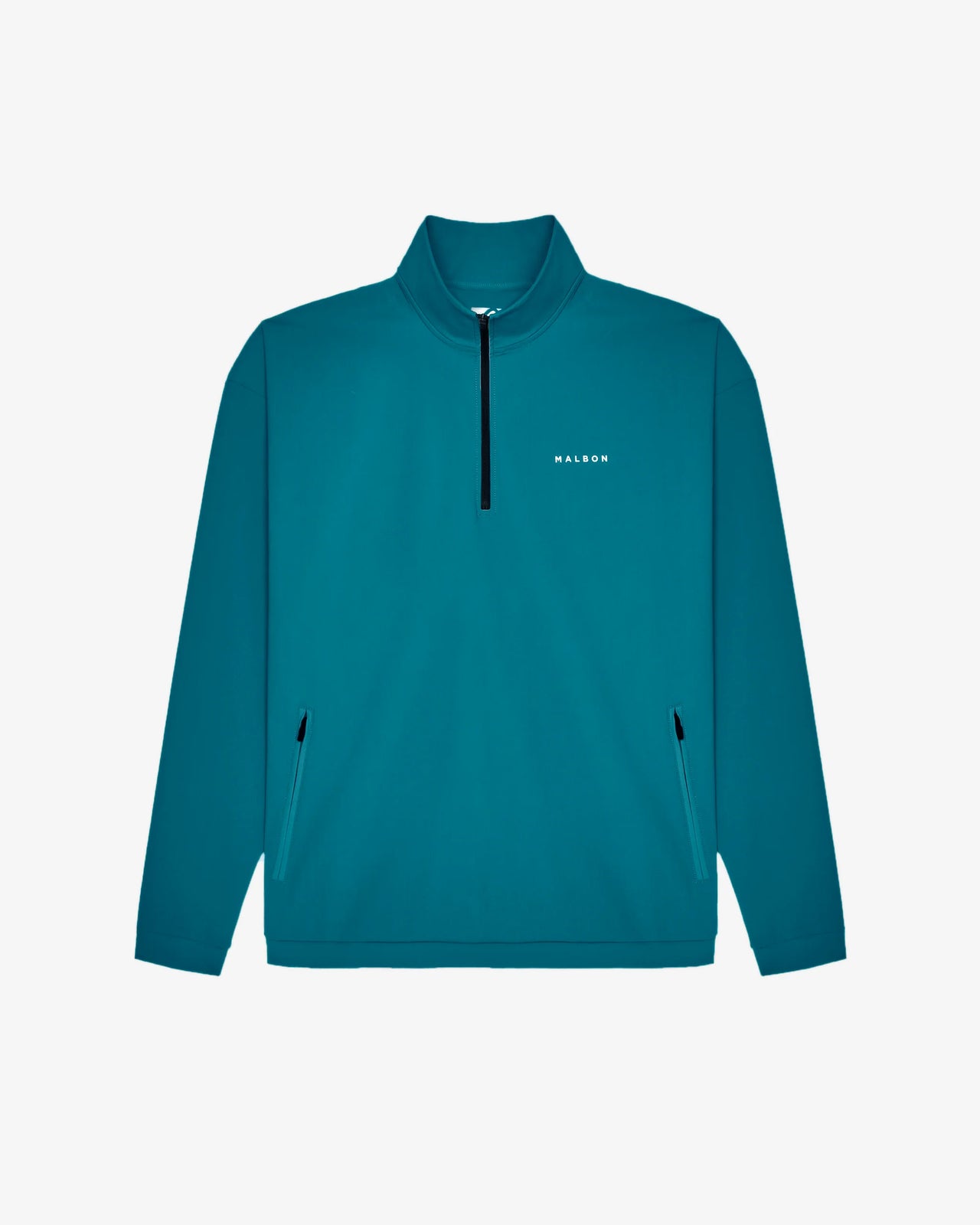 Malbon Performance Quarter Zip Shell Pullover - Azurra