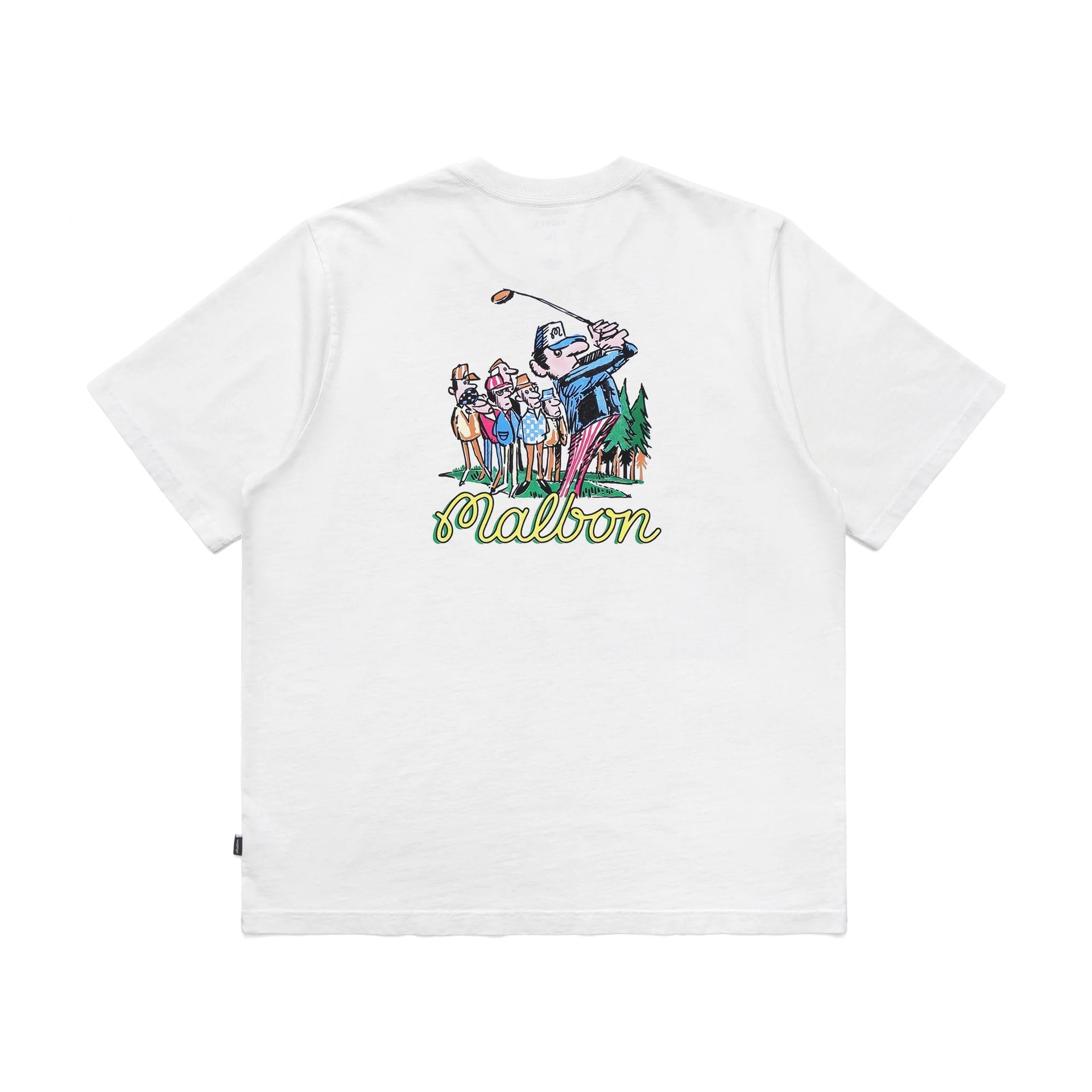 【Malbon Golf】FOUNDERS SS POCKET TEE Malbon Founders SS Pocket T - White
