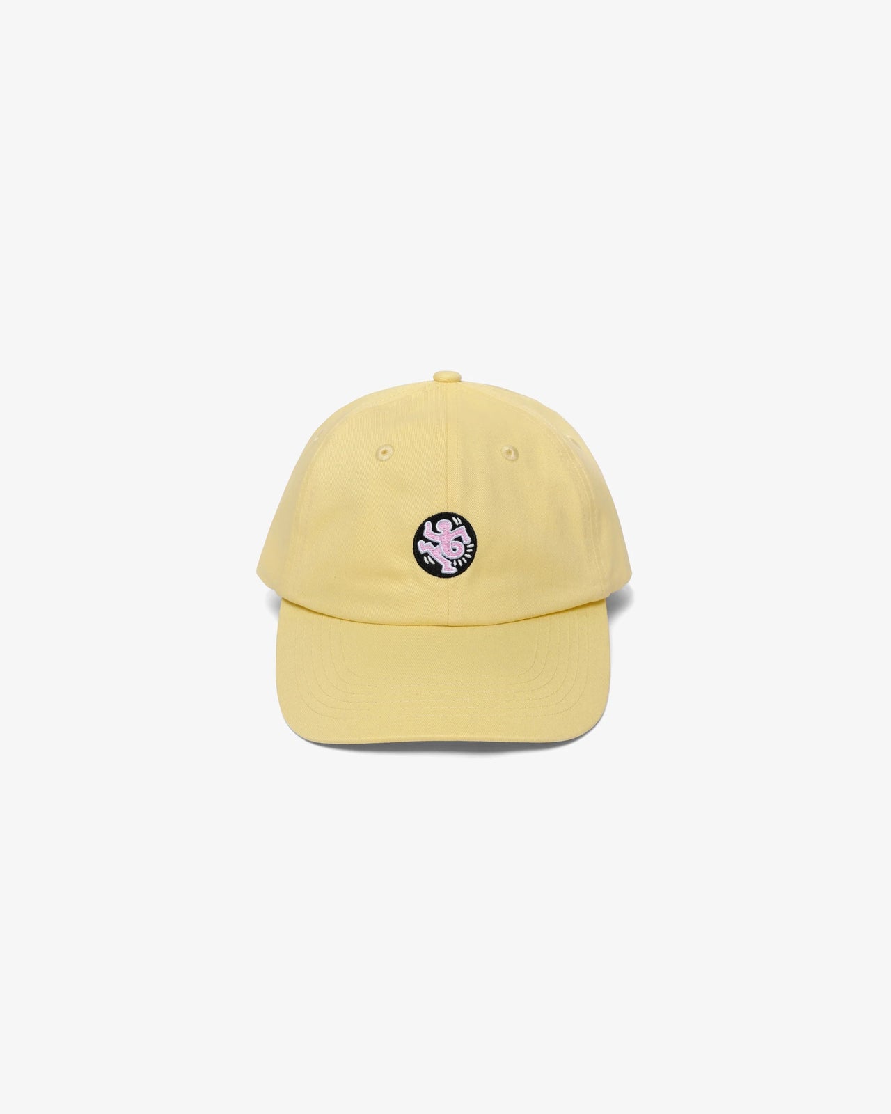 Malbon x Keith Haring Dad Hat - Pale Yellow