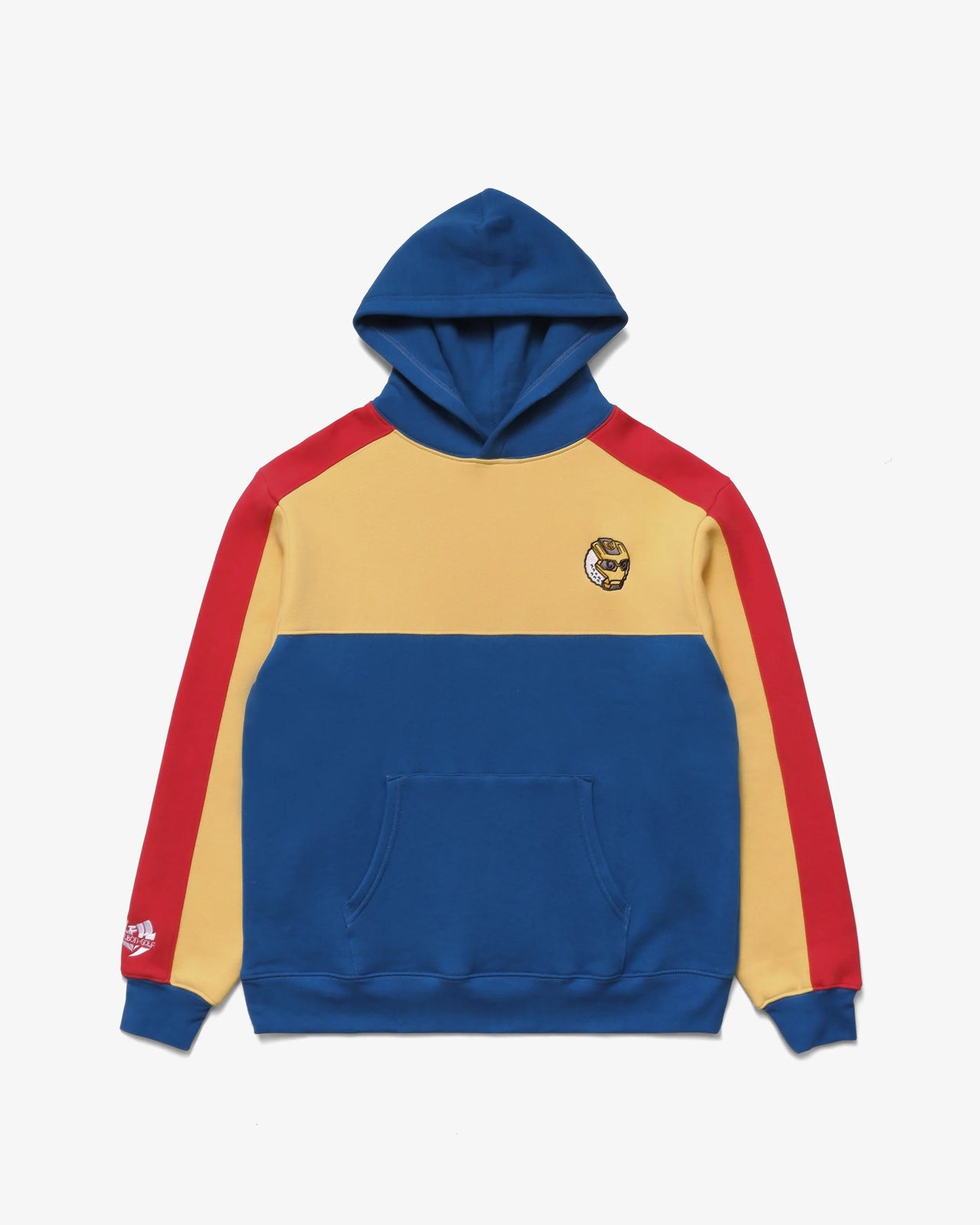 Malbon x Ghostface Killah Hoodie - Navy/Yellow/Red