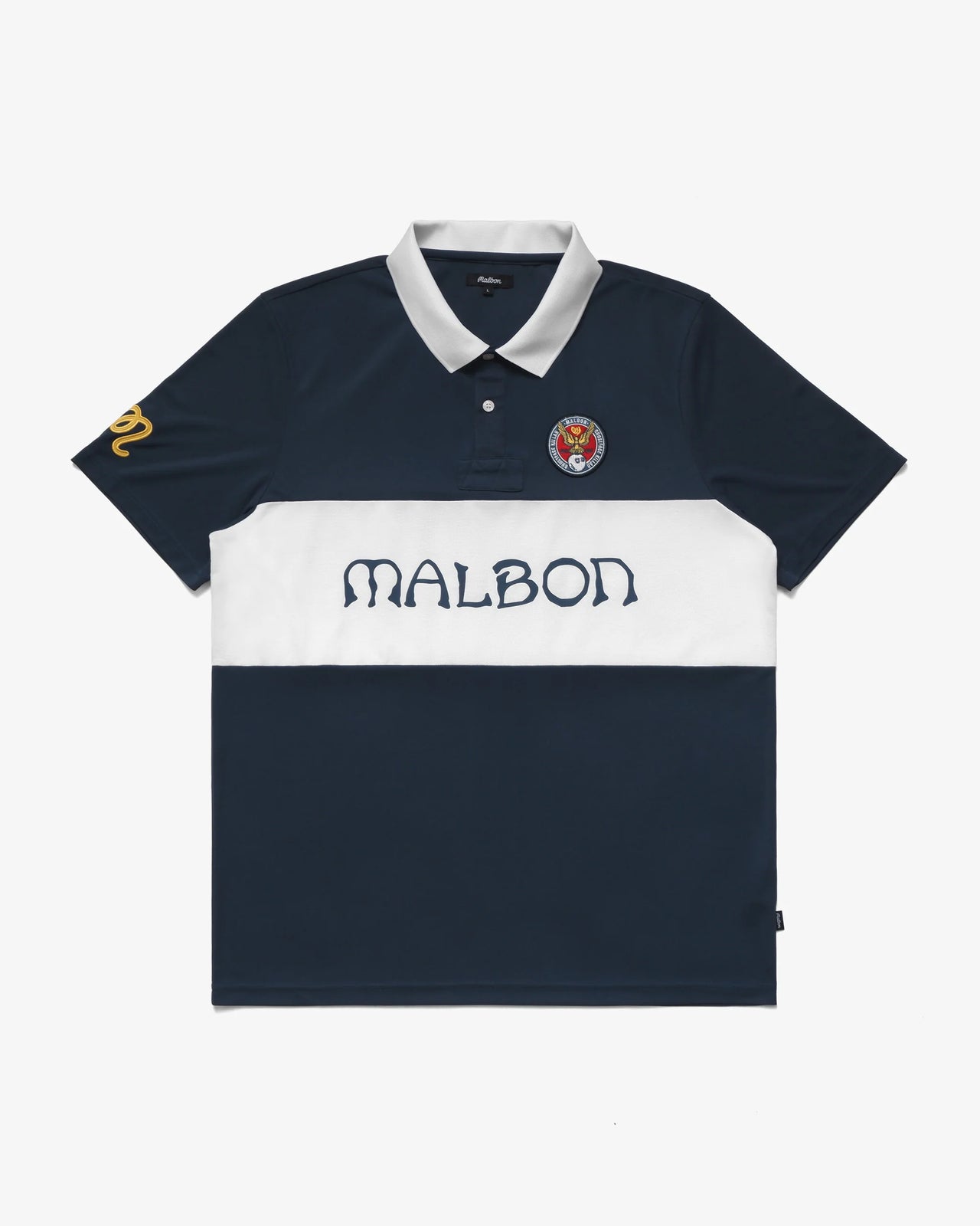 Malbon x Ghostface Killah Rugby Performance Polo - Navy