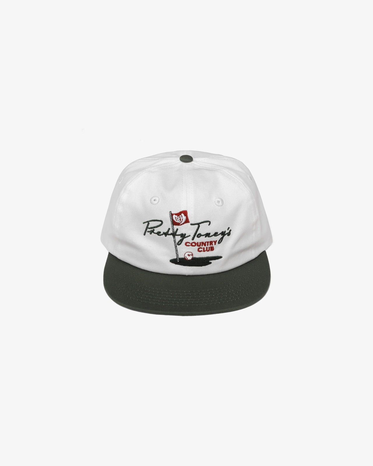 Malbon x Ghostface Pretty Toney Painters Hat - White