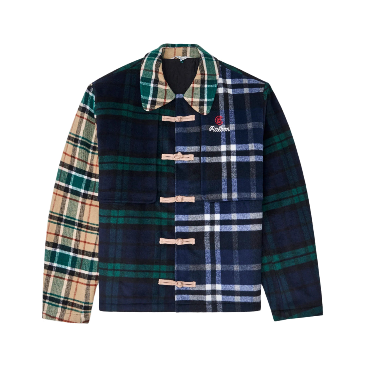 Malbon x Clot Wool Jacket - Multi Plaid