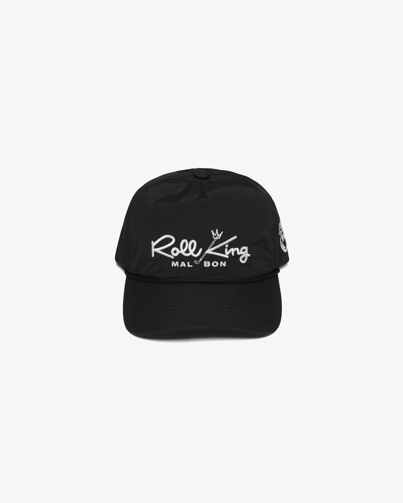 Roll King Nylon Rope Hat - Black