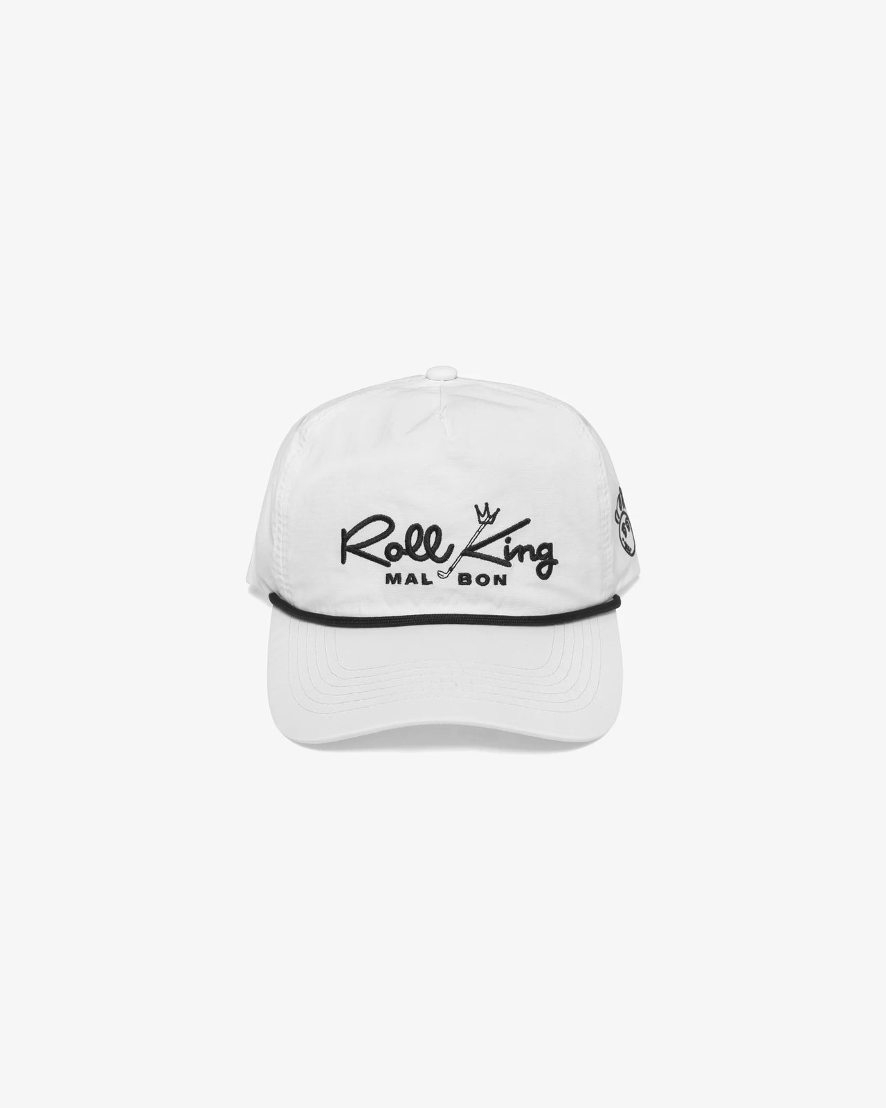 Roll King Nylon Rope Hat - White