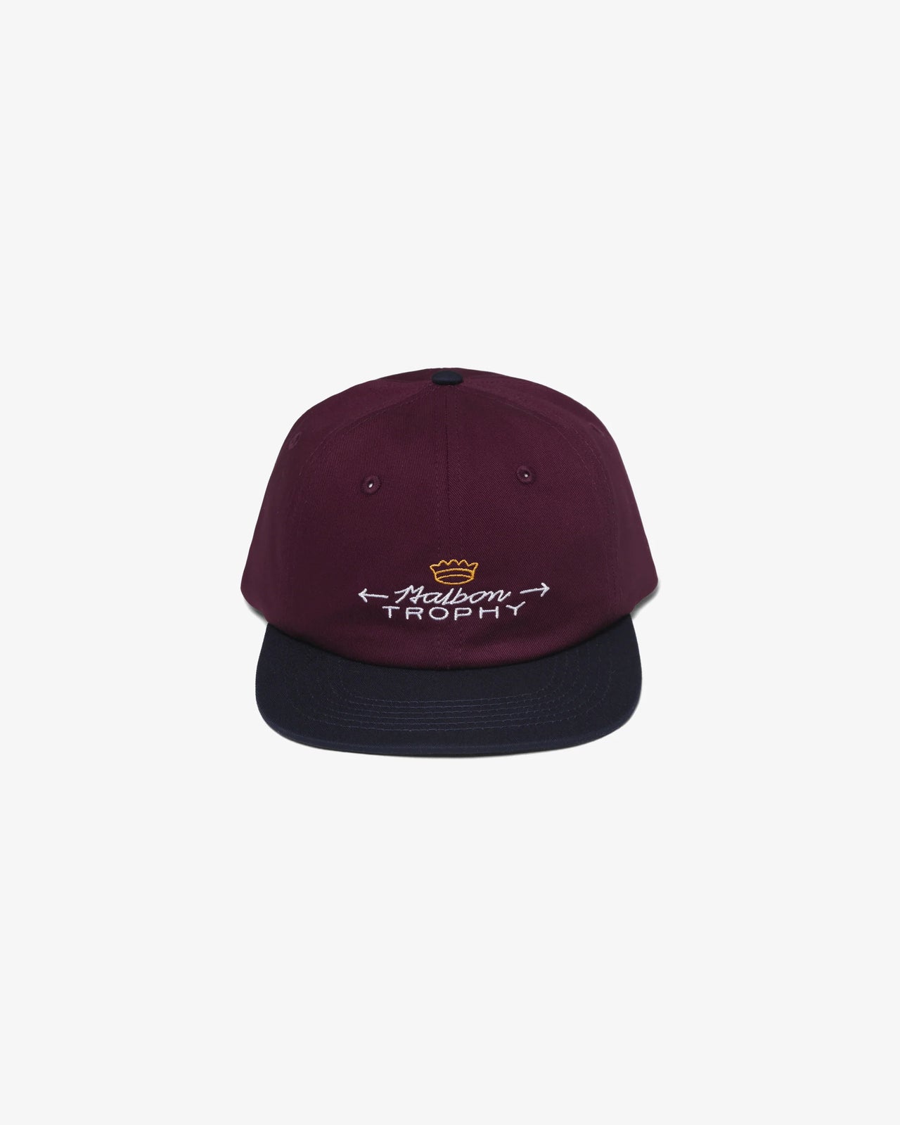 Malbon Trophy Painters Hat - Burgundy