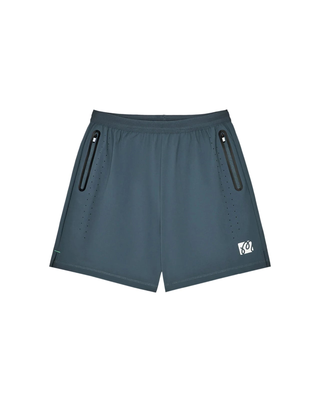Malbon Performance 2-1 Shorts - Dark Slate
