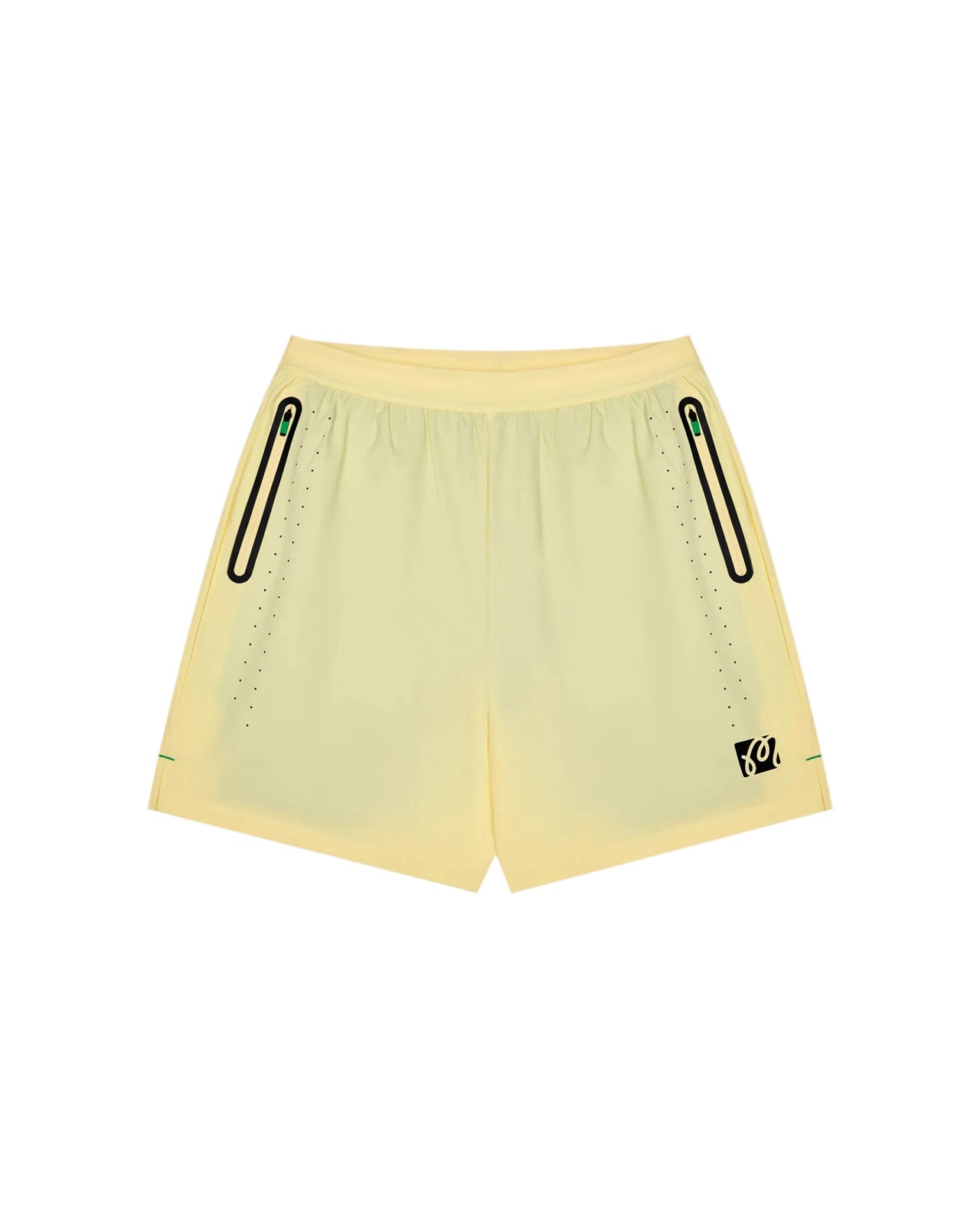 Malbon Performance 2-1 Shorts - Mellow Yellow