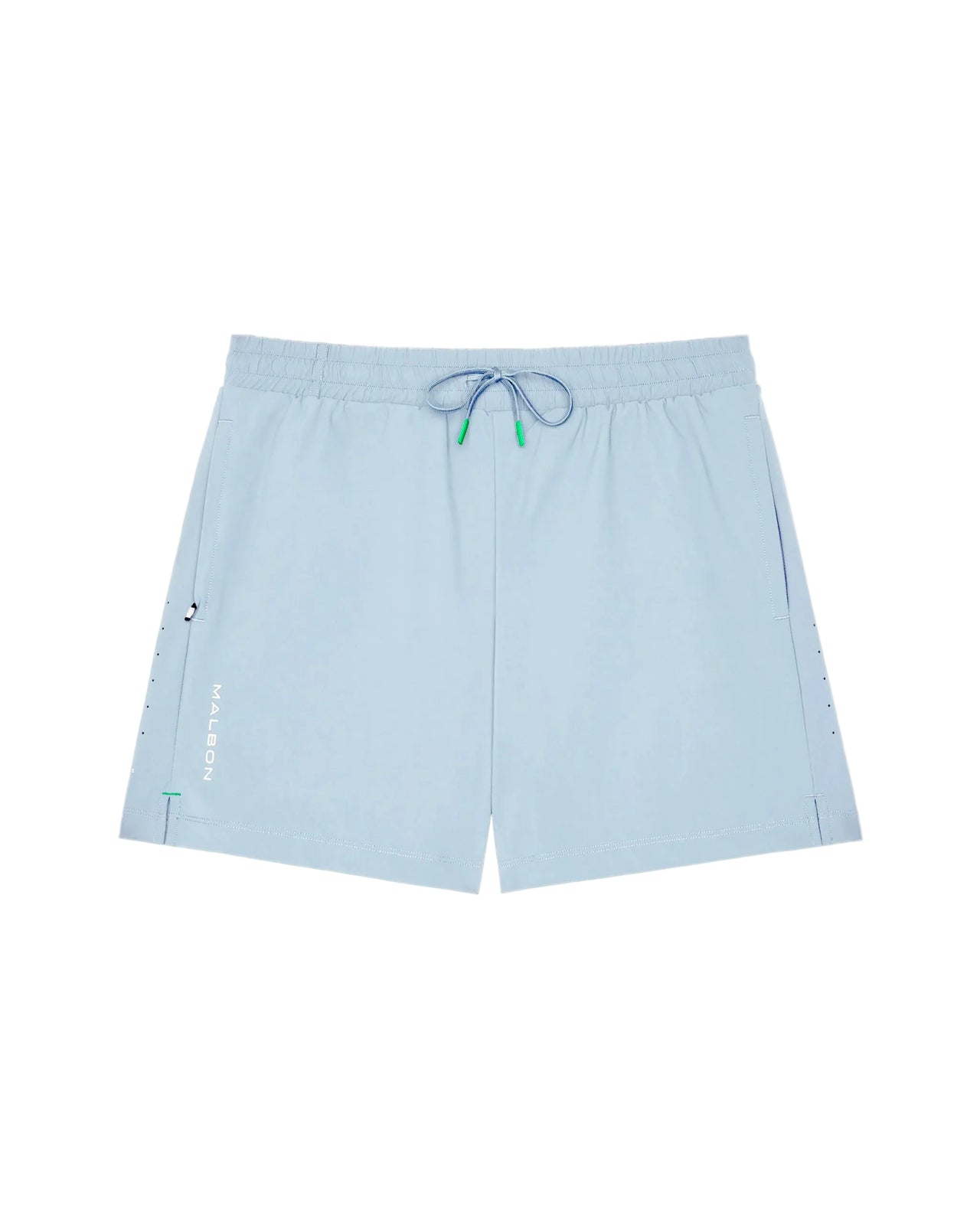 Malbon Performance Poly Tech Short - Subdued Blue