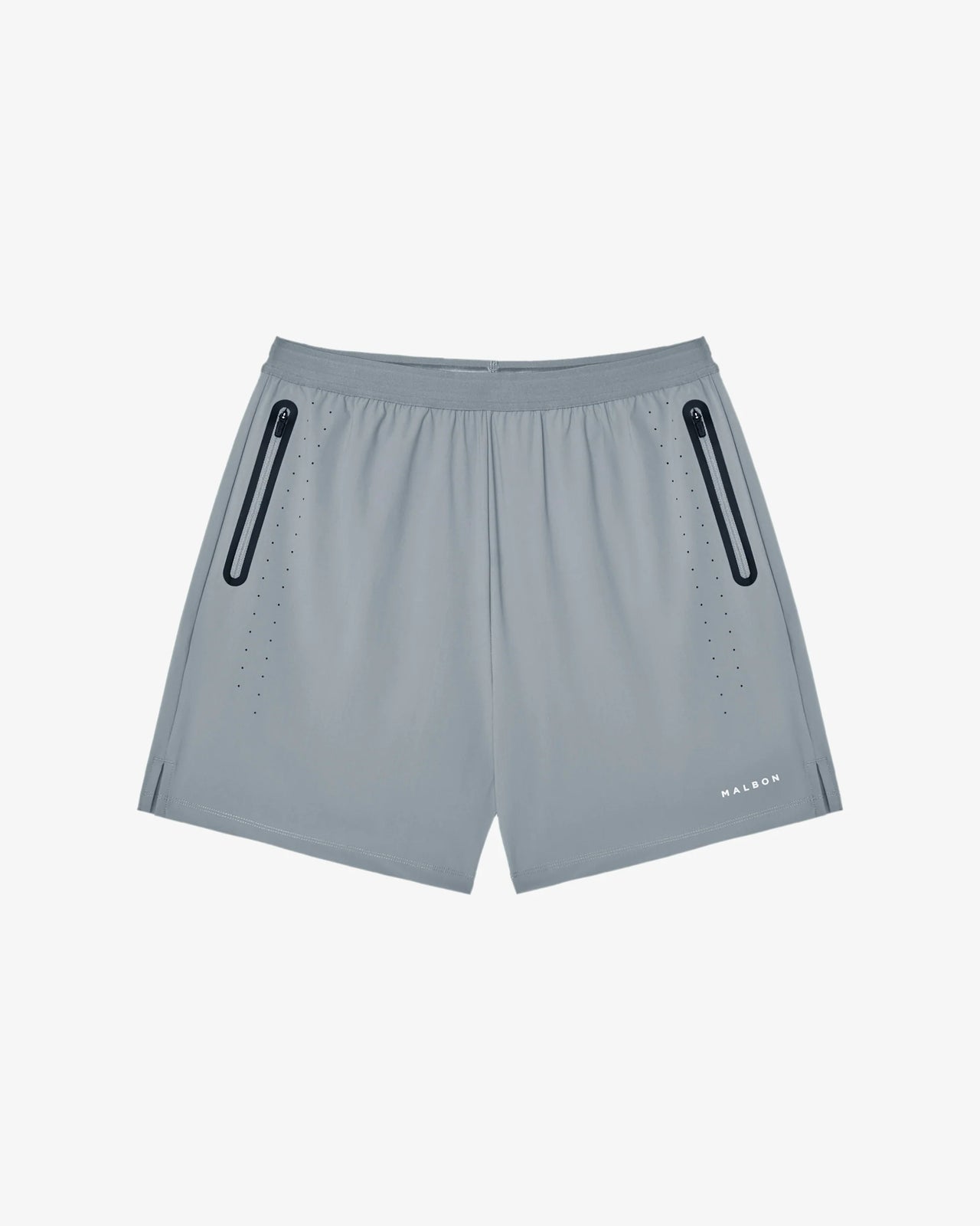 Malbon Performance 2-1 Shorts - Steel