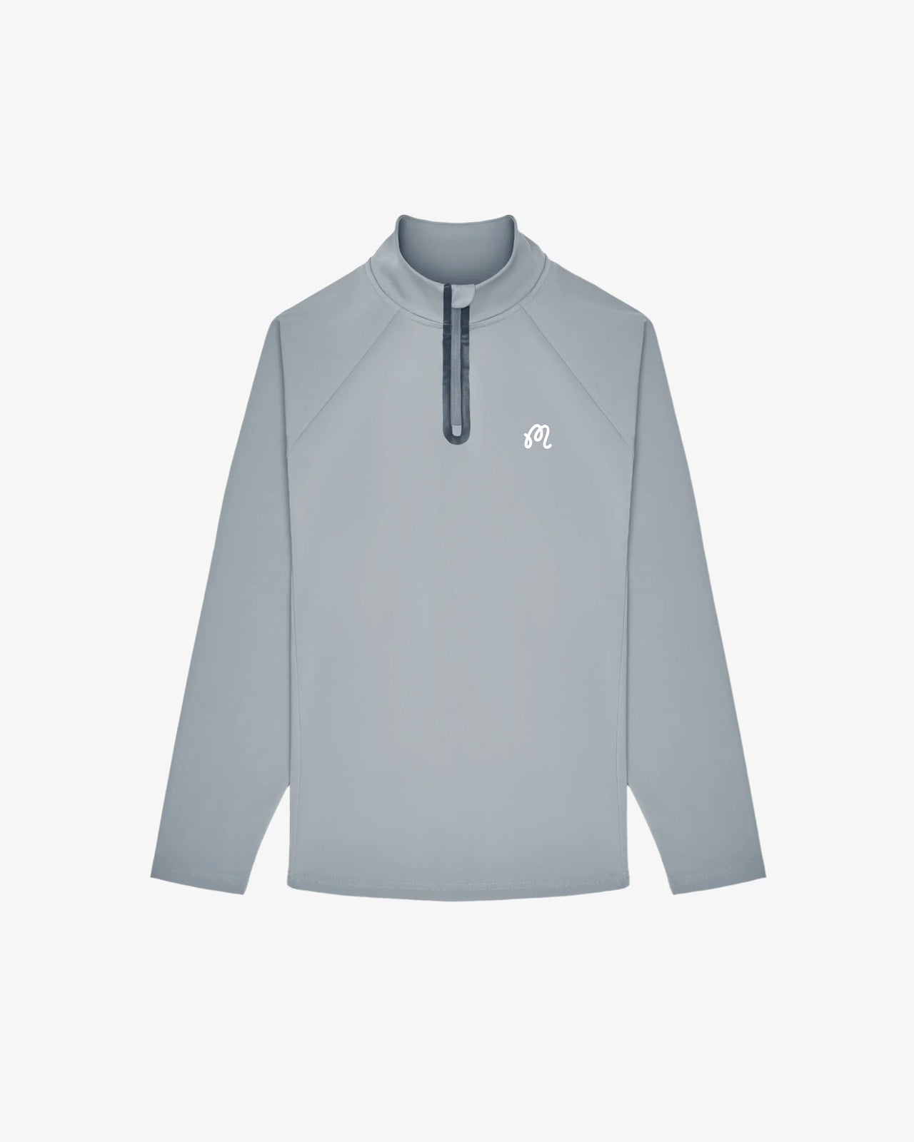 Malbon Performance Raglan Quarter Zip - Steel