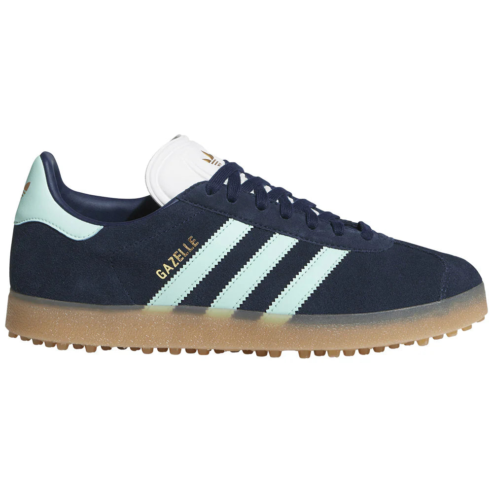 Adidas Gazelle Spikeless Golf Shoe - NIght Indigo/Clear Mint