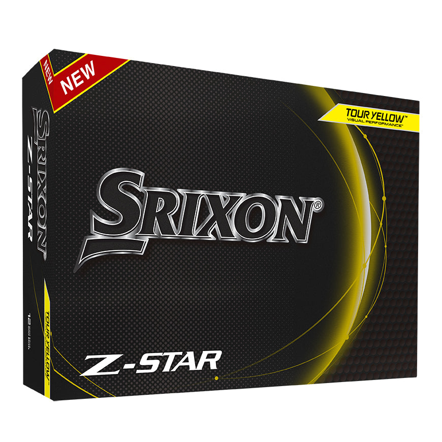 Srixon Z-Star Golf Balls - Tour Yellow