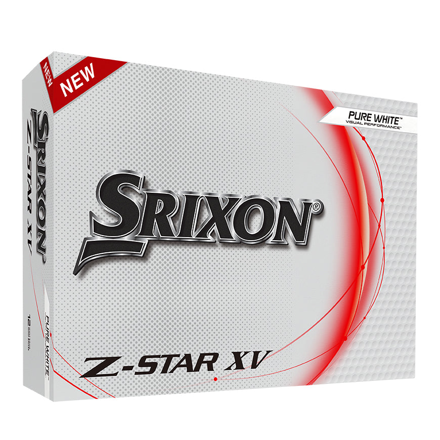 Srixon Z-Star XV Golf Balls - Pure White