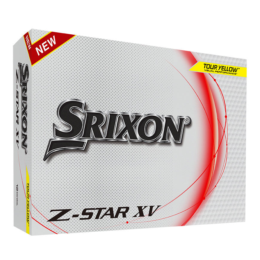 Srixon Z-Star XV Golf Balls - Tour Yellow