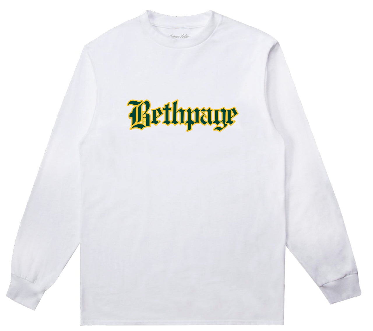 Fringe Folks In The Woods L/S - White