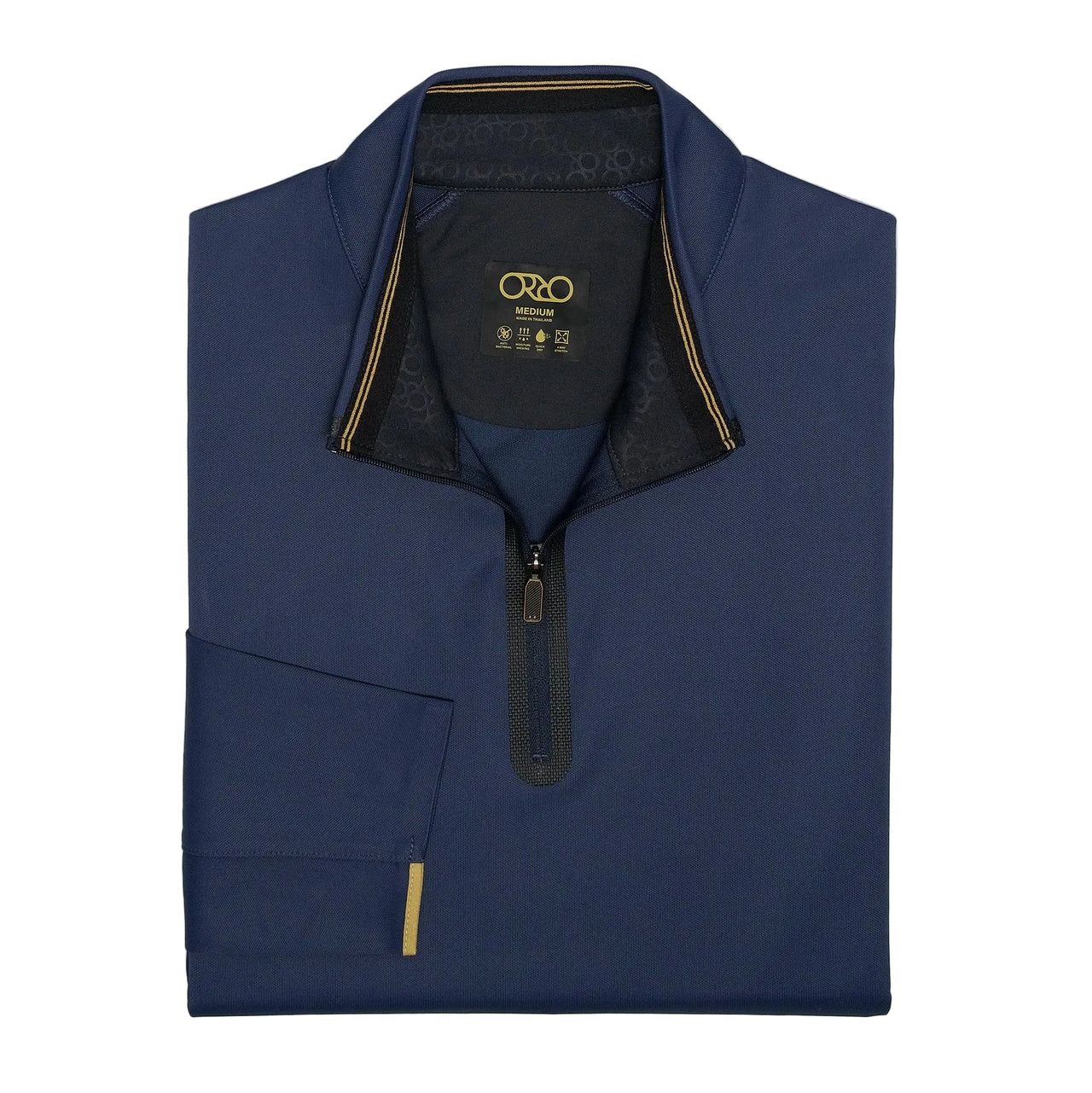 Orro Sporstwear - ORROsport Tech Quarter Zip - Dark Sapphire