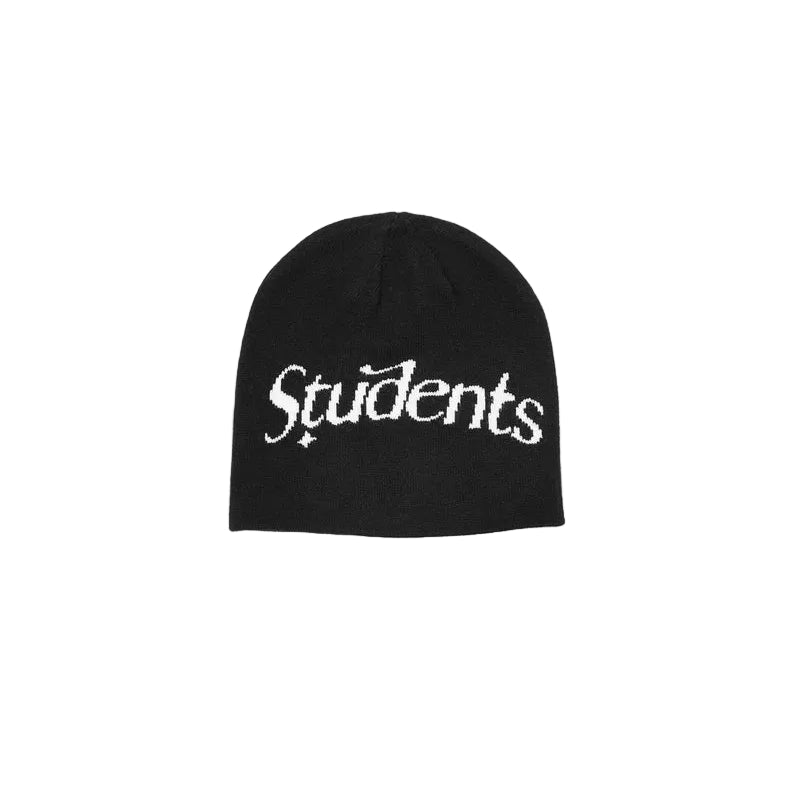Students All Star Jacquard Beanie - Black