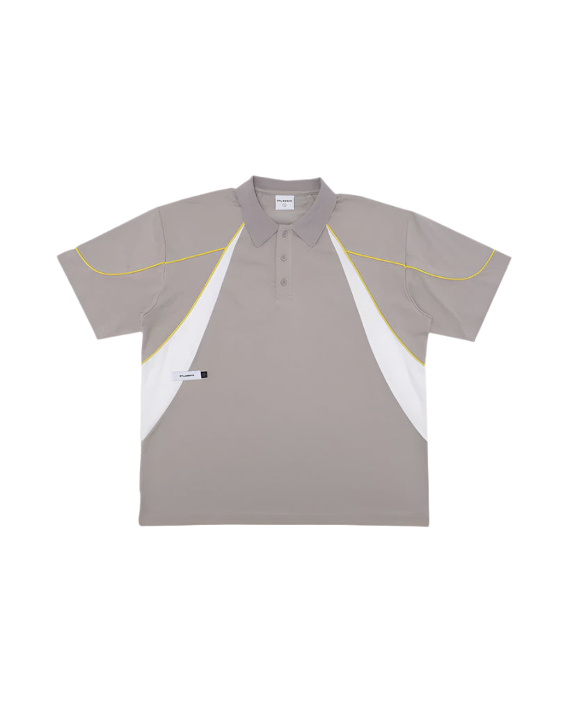 Students Captain S/S Jersey Polo - Shirt - Grey