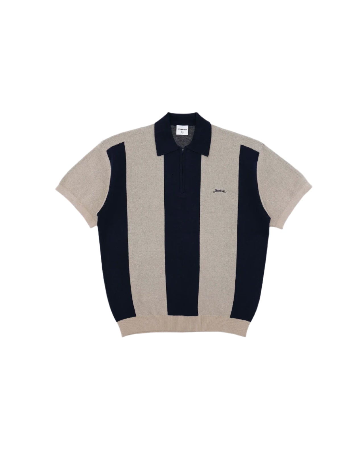 Students Umpire S/S Sweater Polo - Navy