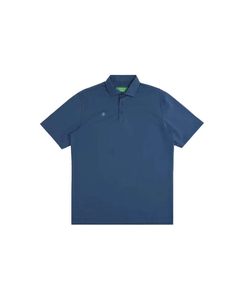 Students Recess Tech S/S Polo - Blue