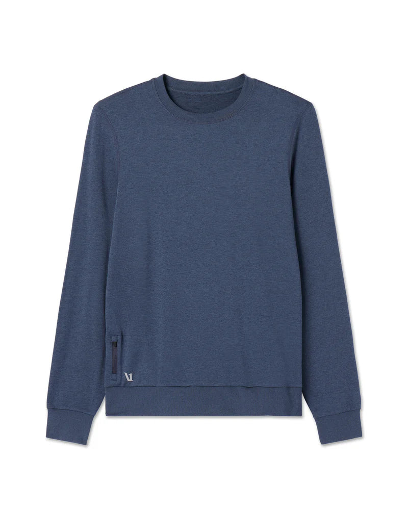 Vuori Ponto Performance Crew - Azure Heather