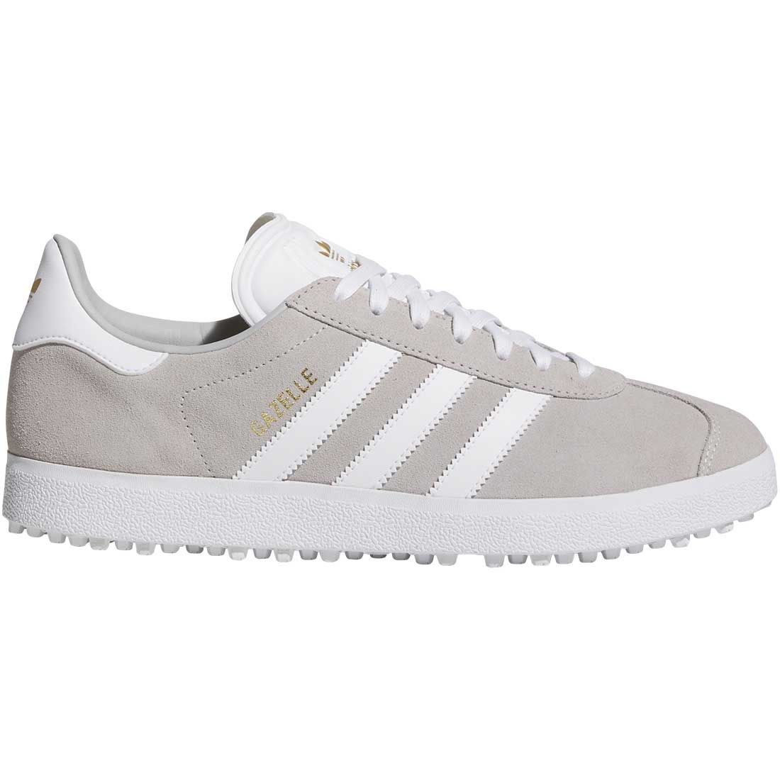 Adidas Gazelle Spikeless Golf Shoe - Grey/White