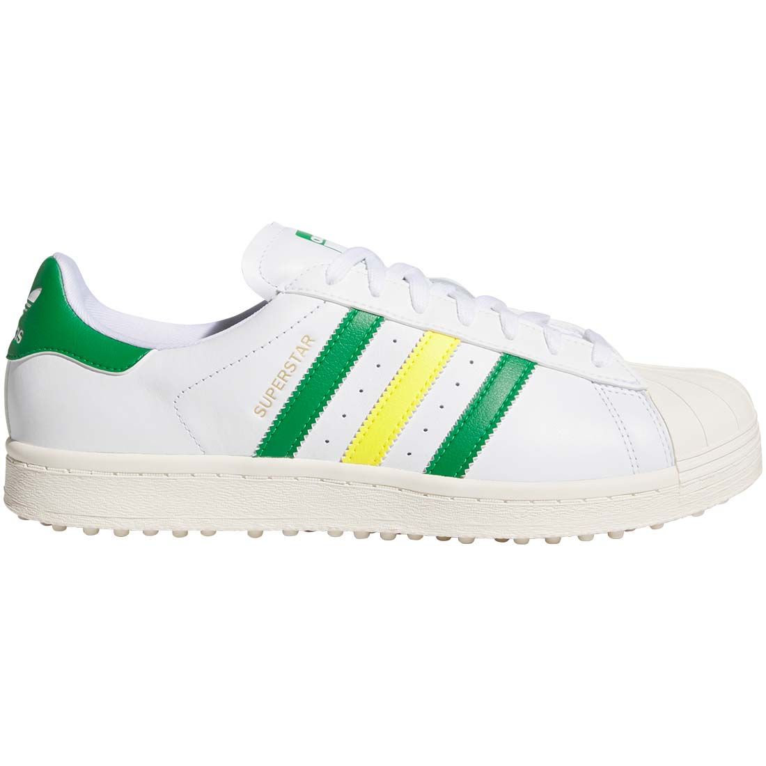 Adidas Superstar Spikeless - White/Green/Yellow