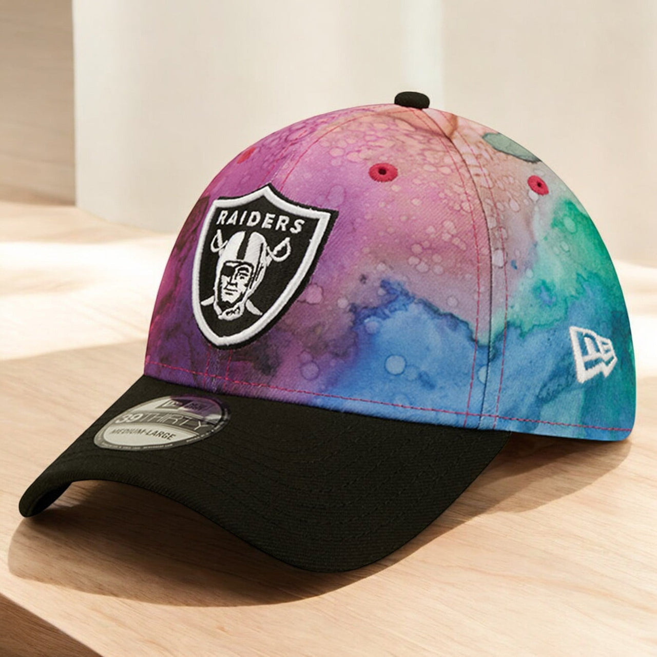 [60290204] MENS NEW ERA NFL LAS VEGAS RAIDERS 3930 CRUCIAL CATCH FLEX