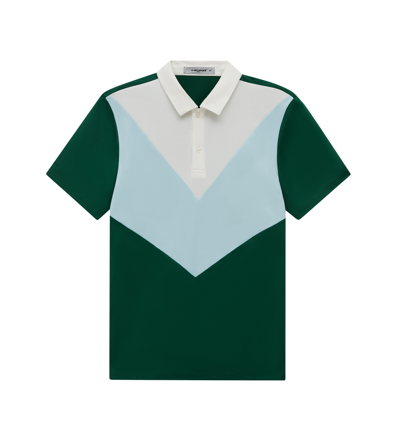 Head Golf Color Block Polo - Green