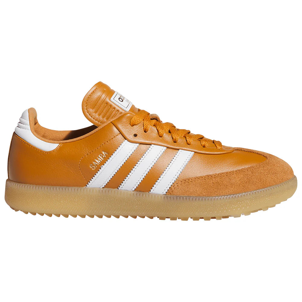 Adidas Samba Spikeless Golf Shoe - Rustic Orange
