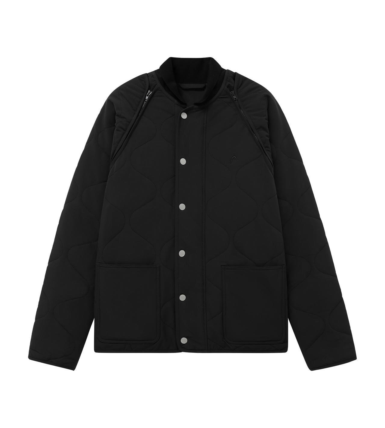 Head Golf Detachable Quilted Jacket - Black