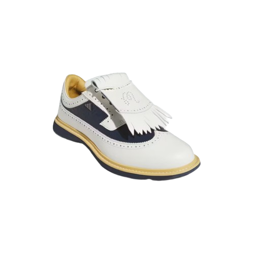 Adidas x Malbon MC87 Spikeless Golf Shoe - Off White/Collegiate Navy